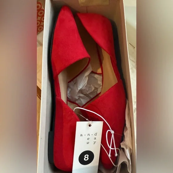 Elegant Red Women's Shoes - Picture 3 of 3